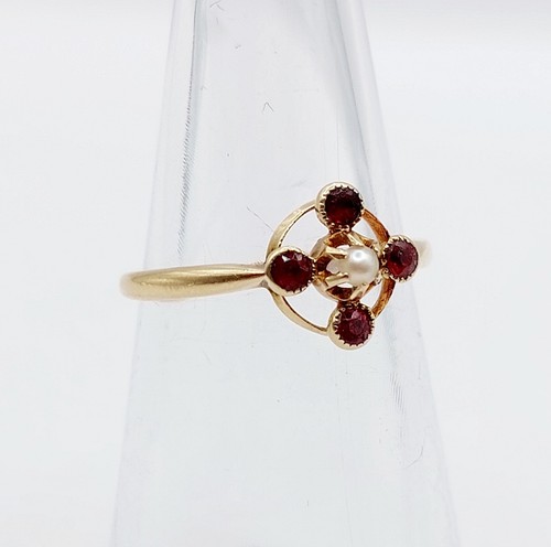 Bague marguerite antique - , or