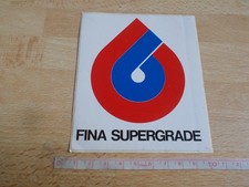 Autocollant FINA SUPERGRADE