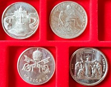 4 MEDAILLES Jean Paul II Pont