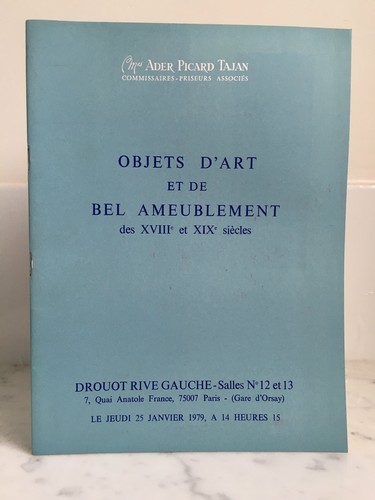 Catalogue vente objets - catalogue,