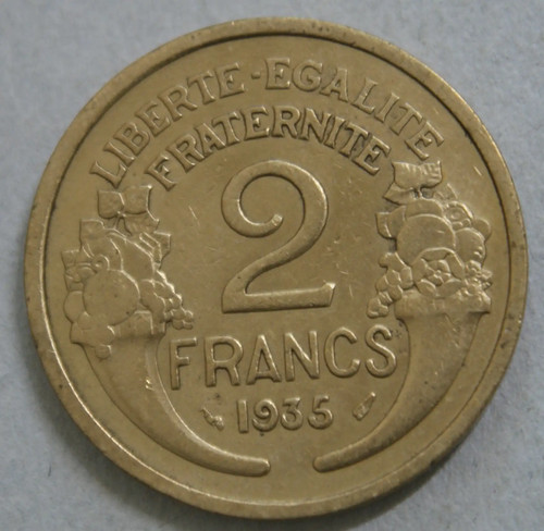 France 2 francs 1935 - -,
