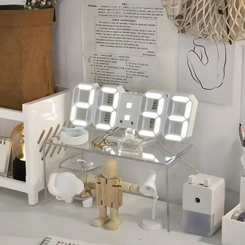 Réveil numérique led bureau - réveil,