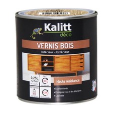 Vernis bois haute résistance 1,5 Litres (6 boites de 250ml)