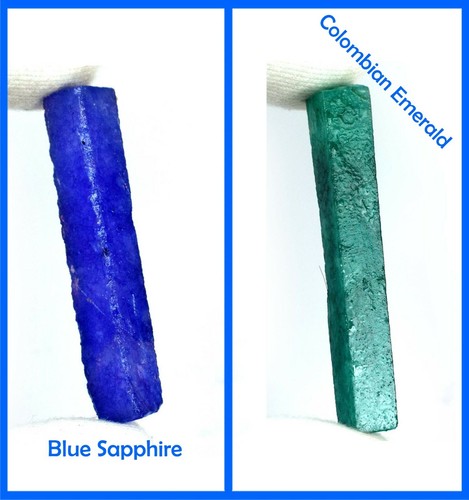émeraude colombienne saphir - Émeraude, &