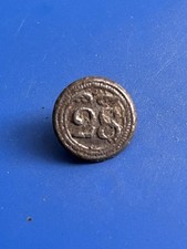 Bouton du 28eme Régiment de Dragon, Premiere Empire, Napoleon 1er, 16 mm