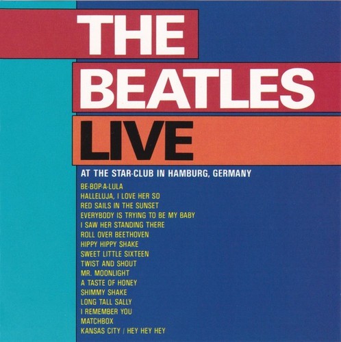 The beatles live at - cd,