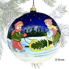 Boule Noël Verre soufflé