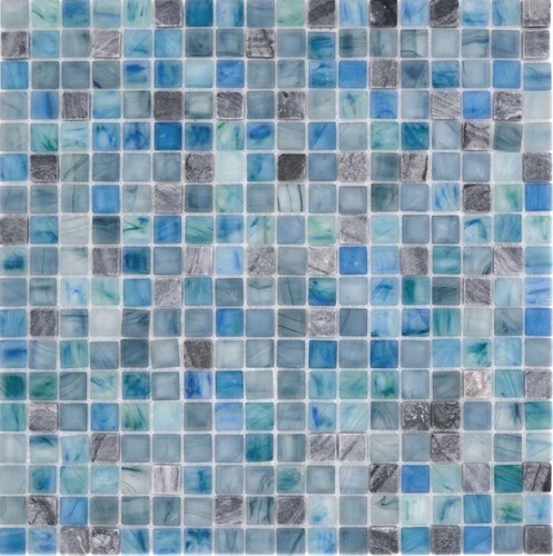 Mosaïque carreau pierre verre
