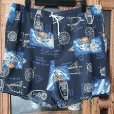 Maillot De Bain Short Homme Marks & Spencer XL , mesures sur les photos Neuf