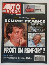 AUTO HEBDO N°792 20/8/1991