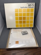 HP 71B Development Utility