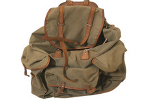 Sac à dos toile cuir LAFUMA