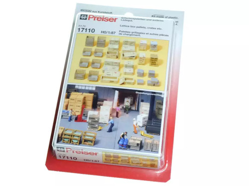 Preiser caisses palettes - preiser,