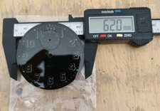 PIÈCE HORLOGERIE  CADRAN DE MONTRE GOUSSET 8 DAYS DOXA Ø 62 mm Réf DOXA01