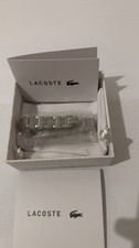 Bracelet Lacoste argenté  acier inoxydable – Homme