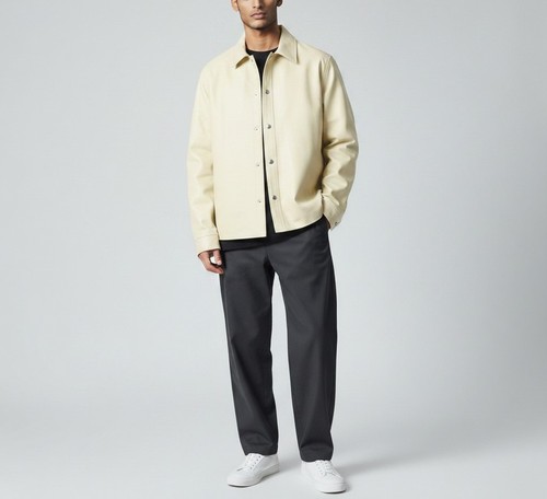 Sandro veste homme ivoire - veste,