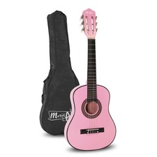 Guitare acoustique classique MA-51 pour enfants et guitare junior rose demi-t...