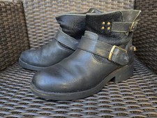 (I050 982) 🖤 Bottines Biker