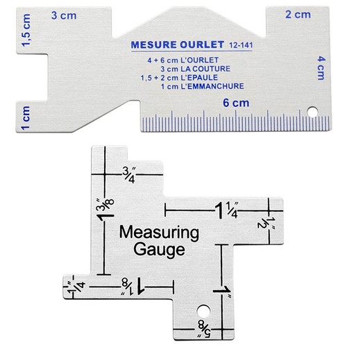 Jauge mesure couture de - jauge,