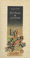 Des Pages & des jours Le livre