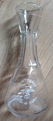 Carafe vintage anisette - anisette, gras