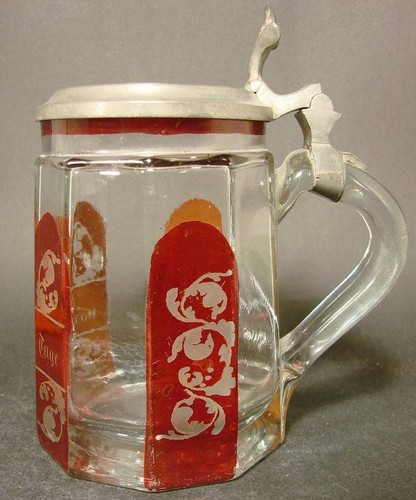 Biedermeier chope à bière - -,