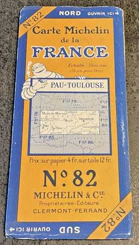 Carte michelin 82 - michelin,