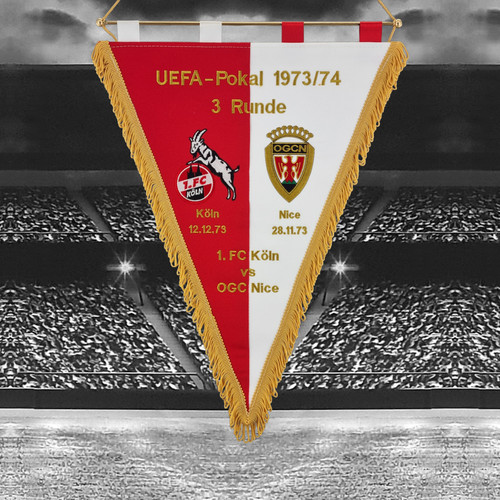 Fanion brodé coupe - 1., uefa