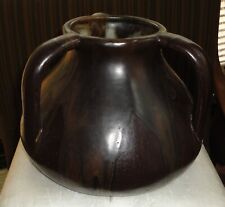 Gros VASE jarre Grés signé LÉON POINTU Céramique 1920 à restaurer ou pas