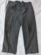 Ancien pantalon rayures paysan N°2