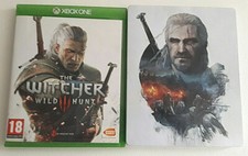 THE WITCHER 3 + STEELBOOK PAL FR  XBOX ONE COMPLET TBE