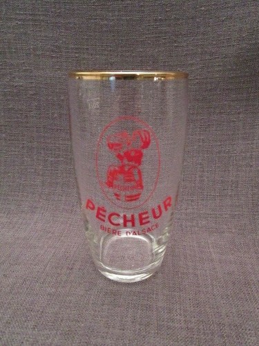 Verre bière ancien pecheur - verre,