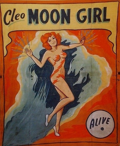 Cleo moon girl affiche de - ",