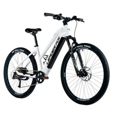 VELO ELECTRIQUE-VAE VTT 29 LEADER FOX ARIMO 2024 FEMME BLANC BRILLANT 9V MOTEUR