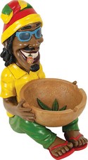 17" Large Rasta Jamaican Man