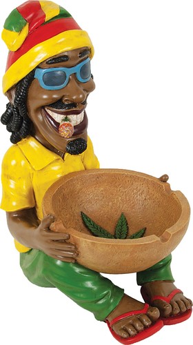 Large rasta jamaican man - rasta,