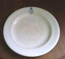 Ancienne Assiette Royal Navy Admir:MAG:BR:& C:Sigil:offi:MAG signée Ancre marine