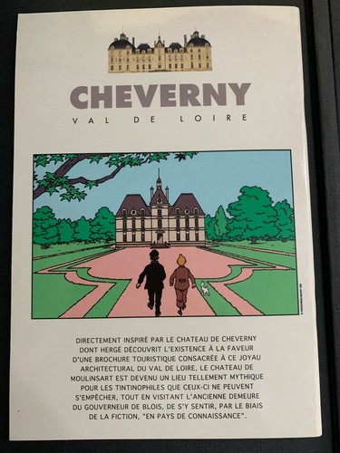 Chateau cheverny tintin - le,