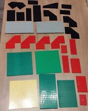 VINTAGE pièces lego lot plaques de base  petites plaques en l état