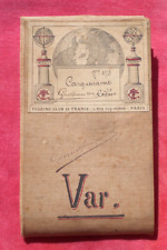 Carte  : Touring Club de France  - VAR    !