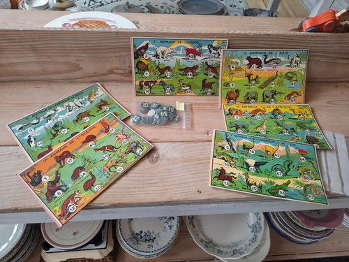 Ancien jeu loto des - jeu, de