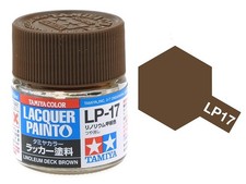 TAMIYA Tamiya LP-17 - Brun Pont Linoleum (mat) - Peinture laquée 10 ml