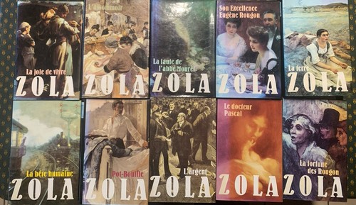 Lot livres zola france - lot, 10