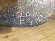 VASE Daum Nancy croix de Lorraine pate de verre art deco