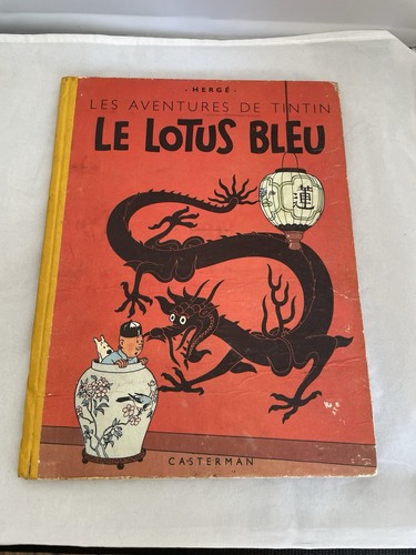 Livre tintin le lotus - tintin « le,
