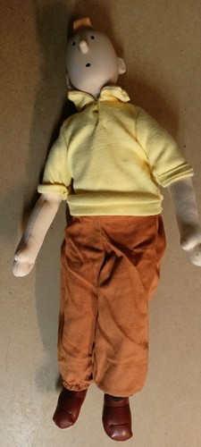 Tintin poupée gund - tintin,
