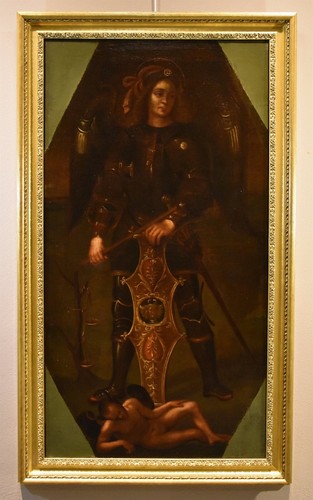 Grand tableau ancien - grand,