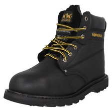 Botte De Sécurité En Cuir À