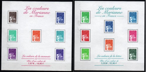 France timbres 2001 blocs - , 41