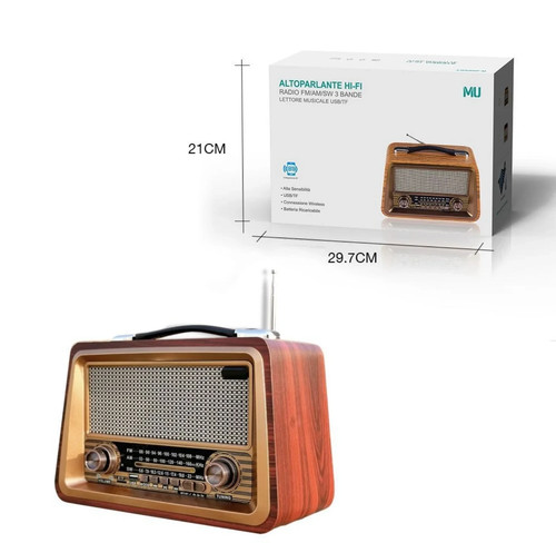 Radio vintage bluetooth - vintage,